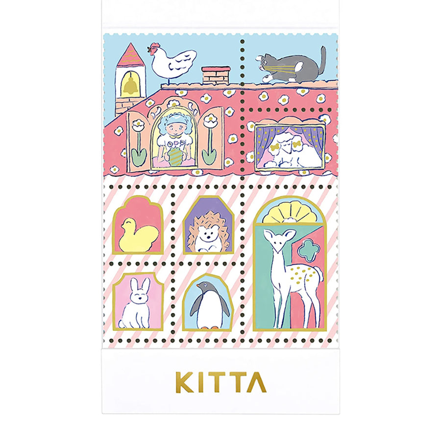 Kitta Special Postage Type Sticker - KITPP002 House