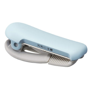 Kokuyo Karu Cut Washi Tape Cutter - Light Blue