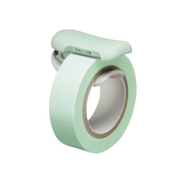 Kokuyo Karu Cut Washi Tape Cutter - Green