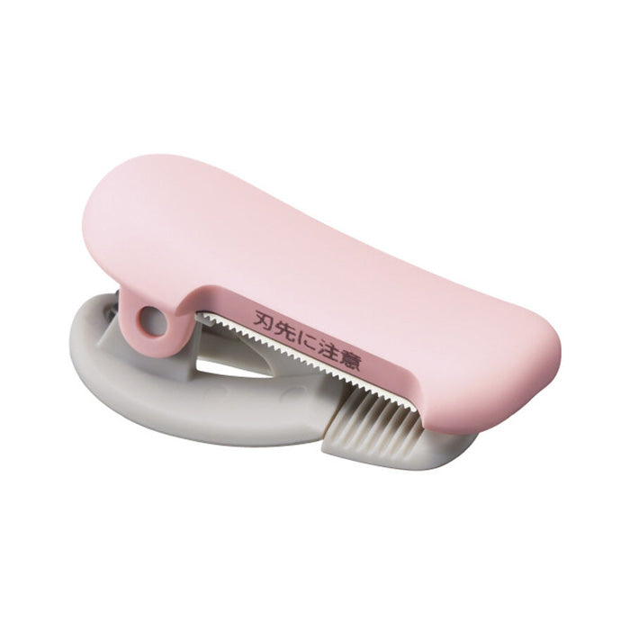 Kokuyo Karu Cut Washi Tape Cutter - Light Pink