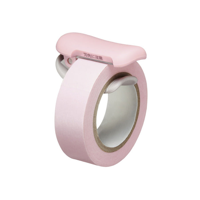 Kokuyo Karu Cut Washi Tape Cutter - Light Pink