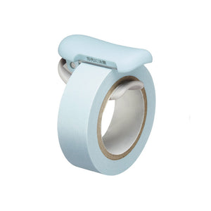 Kokuyo Karu Cut Washi Tape Cutter - Light Blue