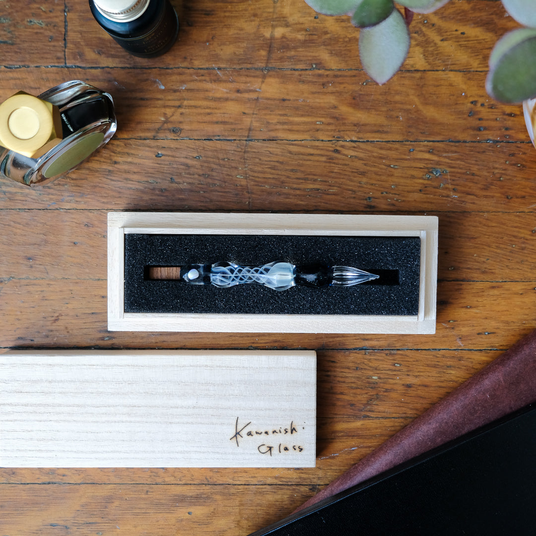 Glass Pen - Kawanishi - Inside Tiny B