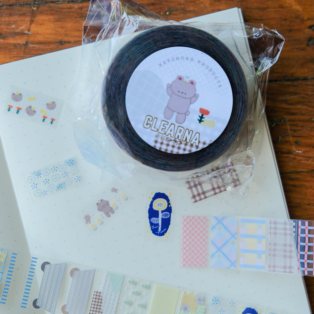 Kayonoko Clear Label Sticker - Nordic Clear