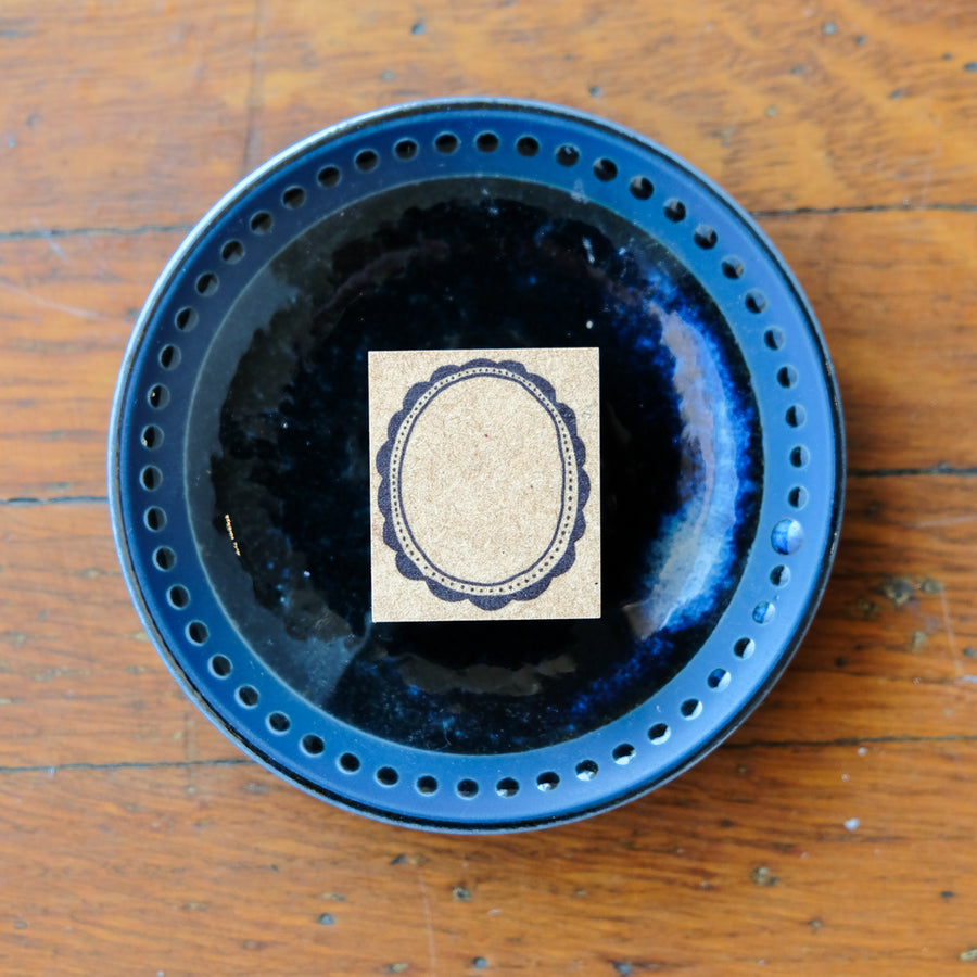 Kayonoko Rubber Stamp - Mokuteki Frame Stamp