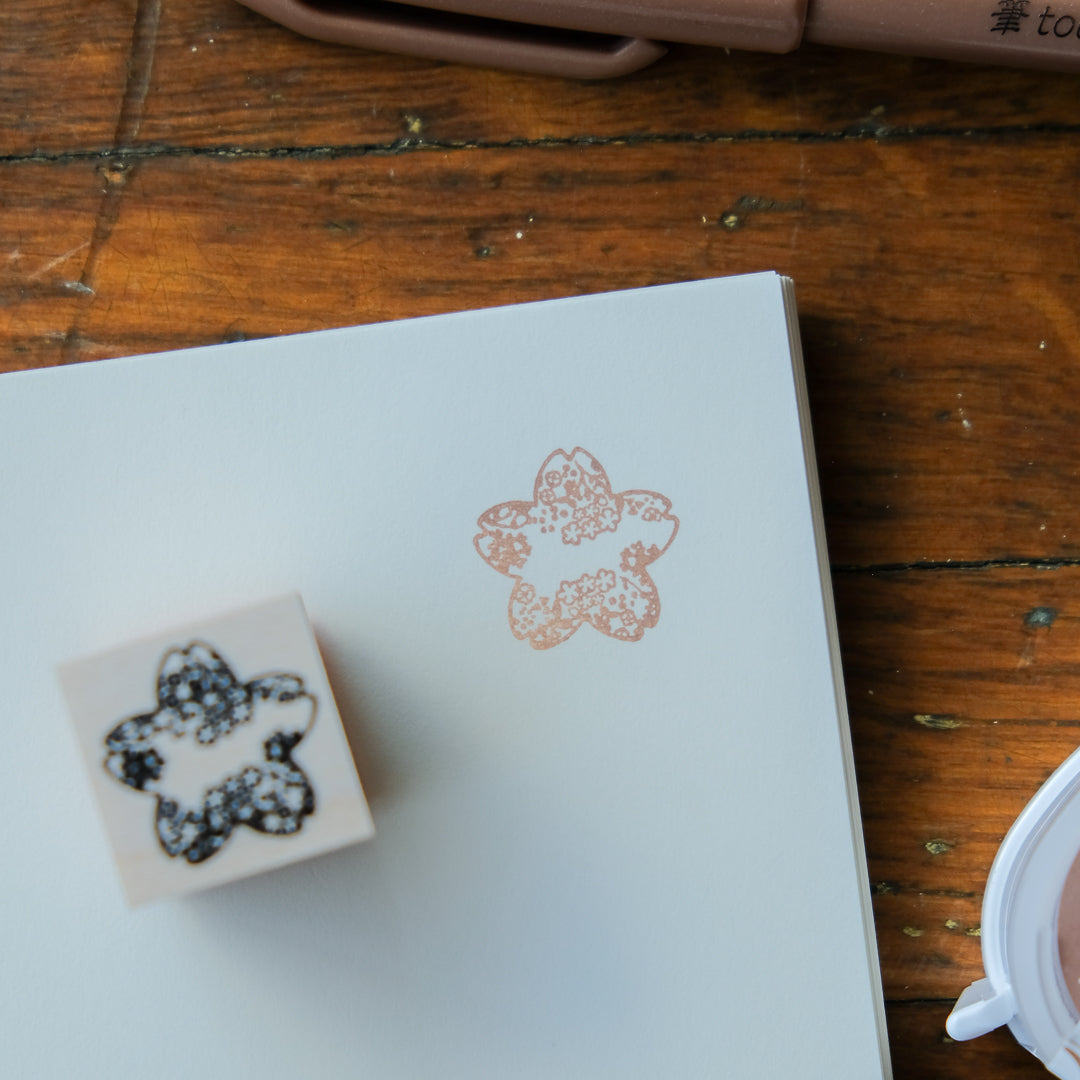 Kayonoko Rubber Stamp - Spring Cherry Blossom Stamp