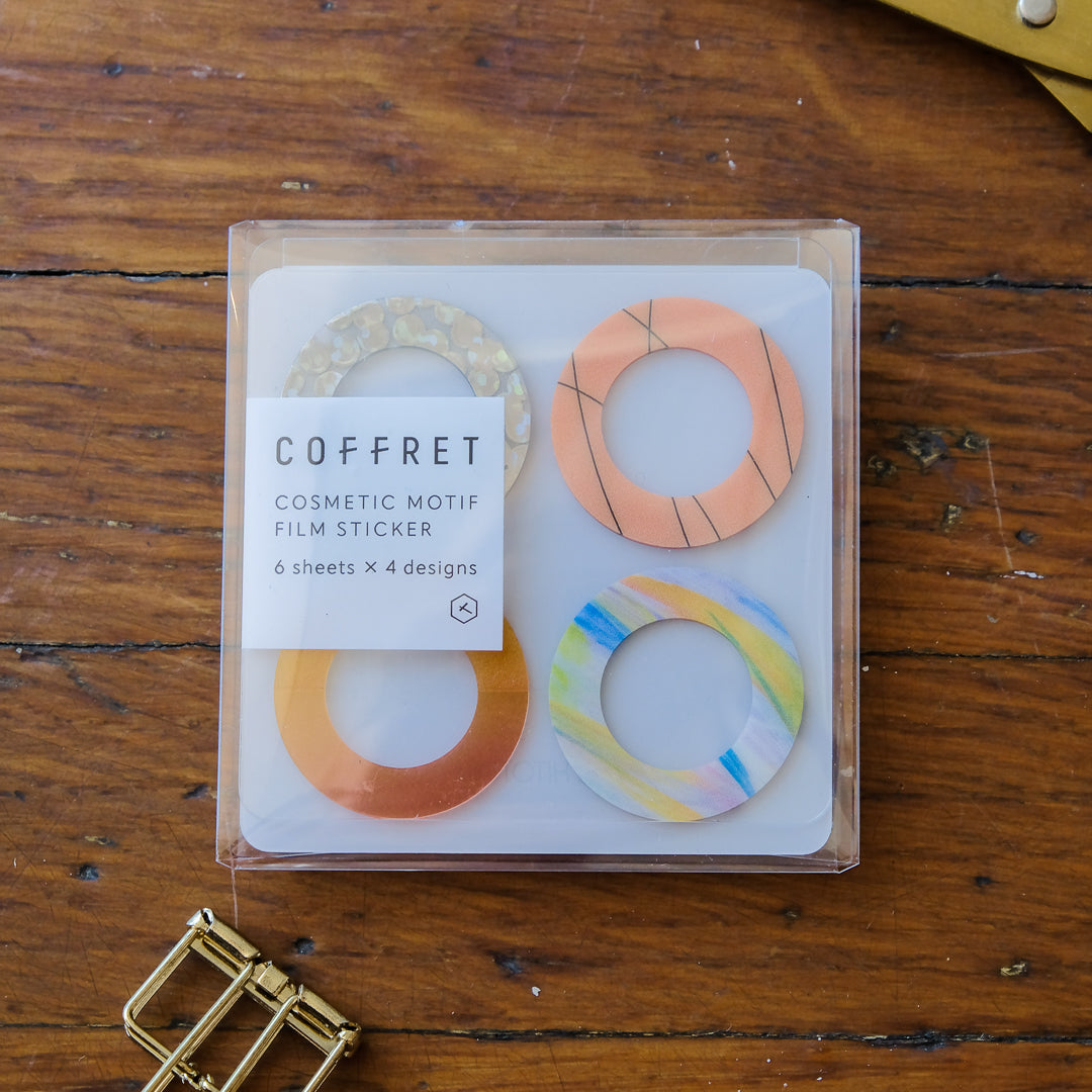COFFRET Film Sticker - RING Apricot Orange