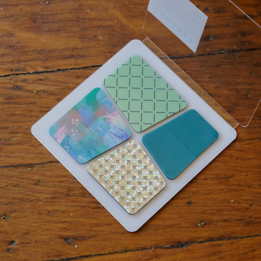 COFFRET Film Sticker - BLOCK Peacock Green
