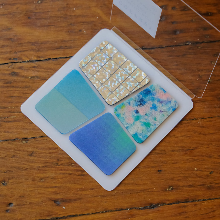 COFFRET Film Sticker - BLOCK Lagoon Blue