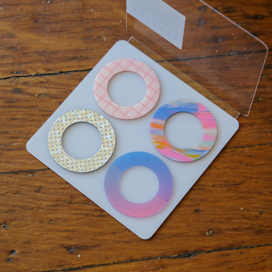 COFFRET Film Sticker - RING Lilac Pink
