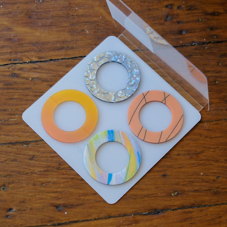 COFFRET Film Sticker - RING Apricot Orange