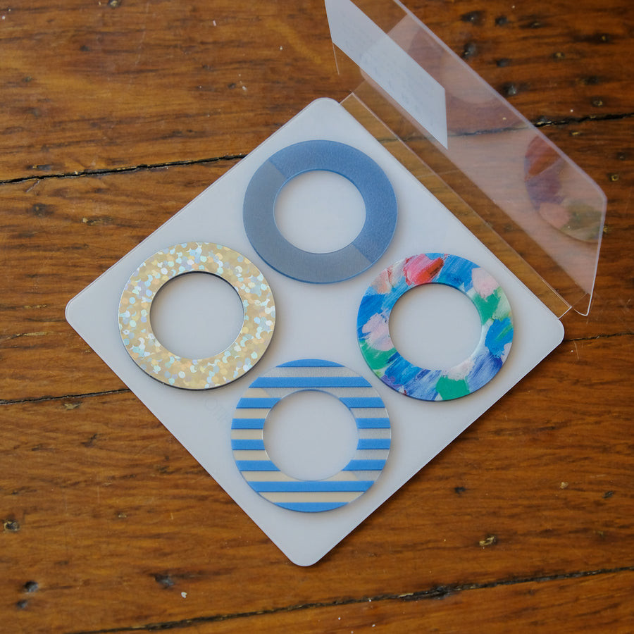 COFFRET Film Sticker - RING Lagoon Blue