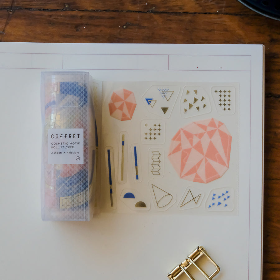 COFFRET Roll Sticker - Apricot Orange