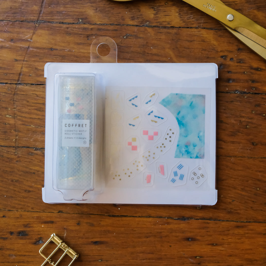 COFFRET Roll Sticker - Peacock Green