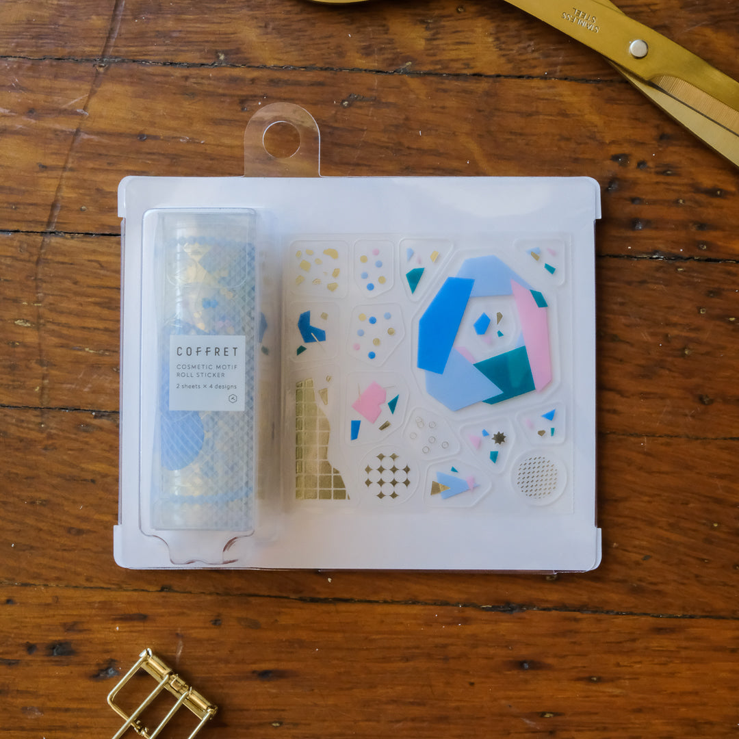 COFFRET Roll Sticker - Lagoon Blue