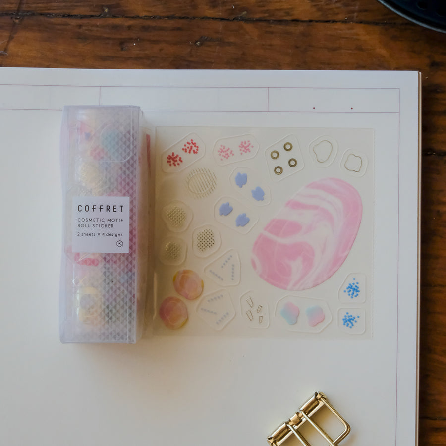 COFFRET Roll Sticker - Lilac Pink