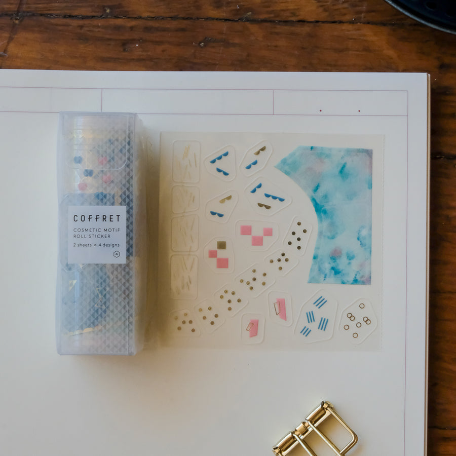 COFFRET Roll Sticker - Peacock Green