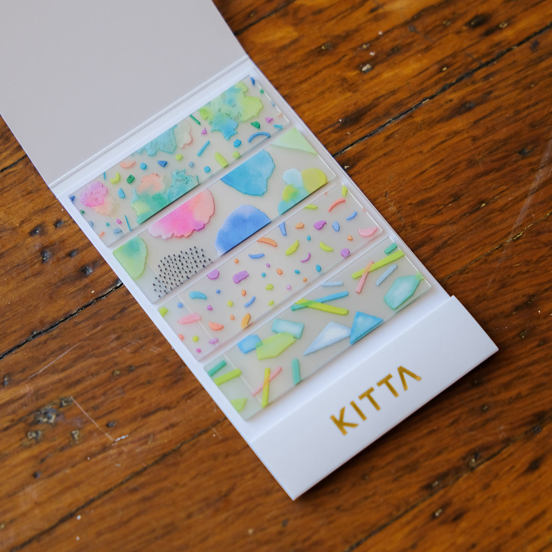 King Jim KITTA CLEAR Seal Stickers - KITT004 Shine