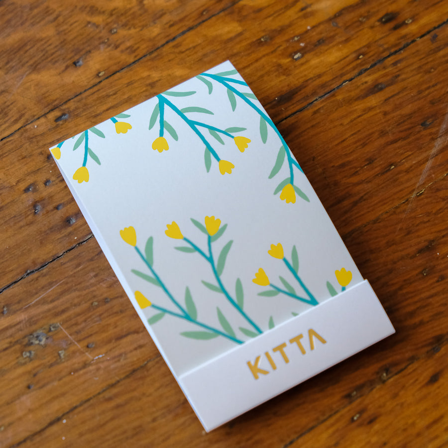 King Jim Kitta CLEAR Seal Stickers - KITT009 Flower