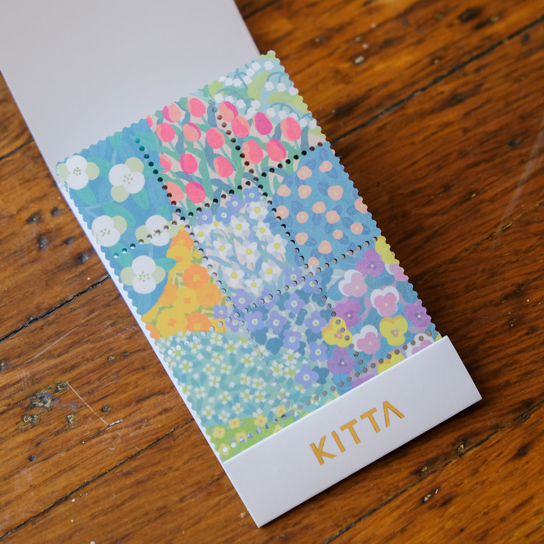 King Jim KITTA Special Postage Type Sticker - KITP007 Garden