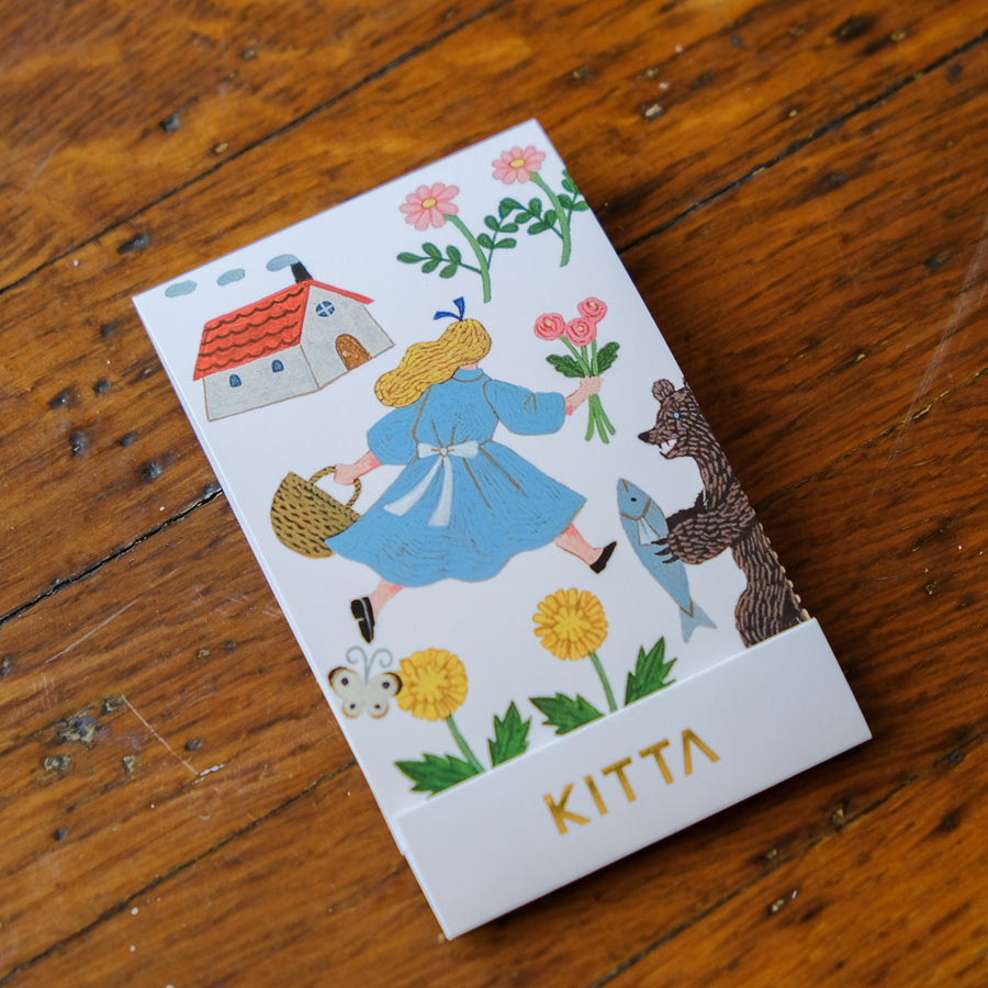 King Jim KITTA Special Postage Type Sticker - KITPP007 Forest Morning