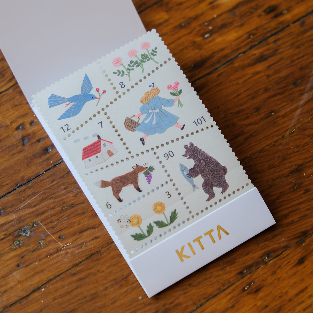 King Jim KITTA Special Postage Type Sticker - KITPP007 Forest Morning