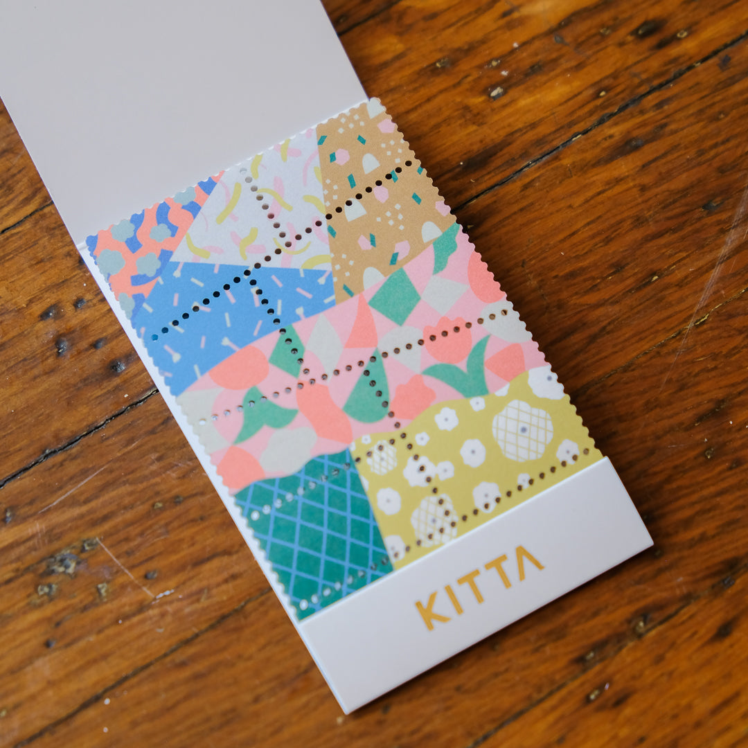 King Jim KITTA Special Postage Type Sticker - KITPP010 Patchwork