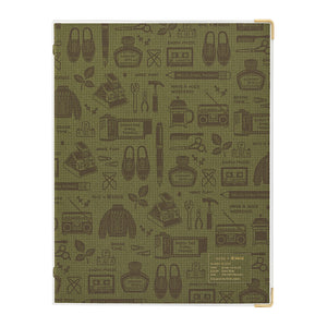 Kleid x Eric Small Things A5 Notebook Binder - Olive