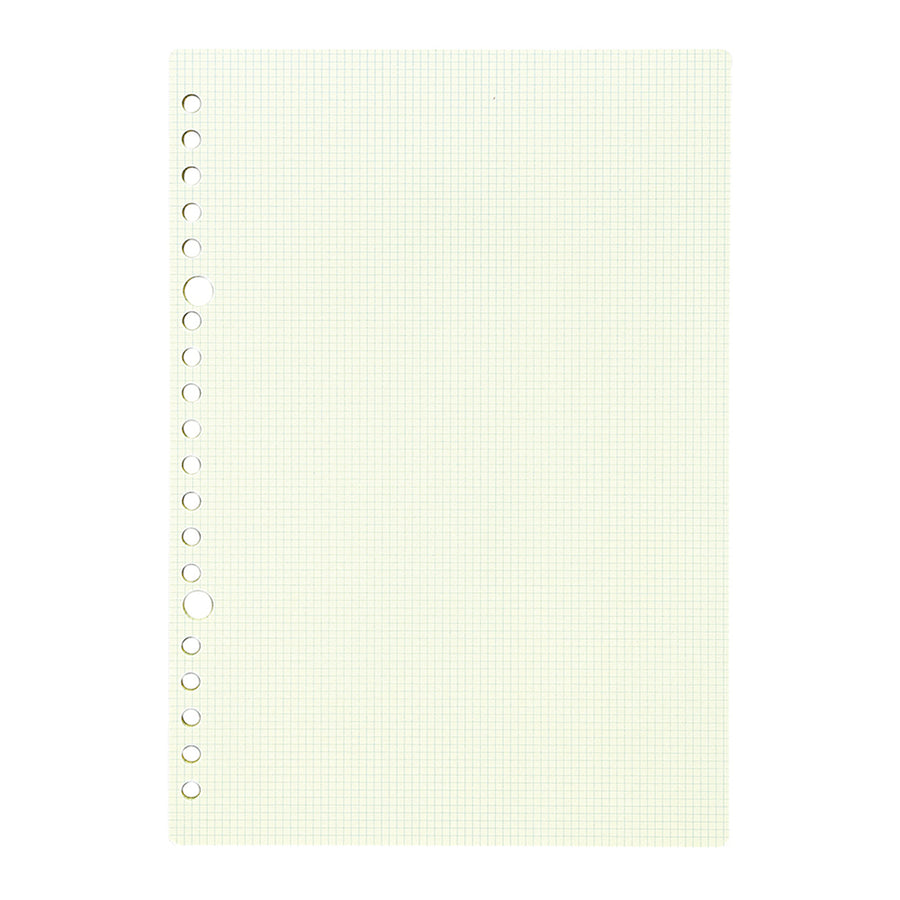Kleid A5 Binder Refill Sheets - Cream 2mm Grid OK Fools