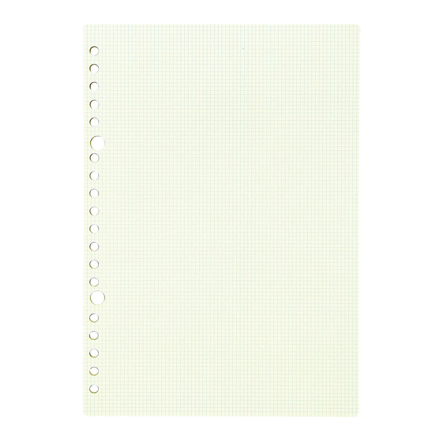 Kleid A5 Binder Refill Sheets - Cream 2mm Grid OK Fools