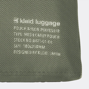 Kleid A5 Mesh Carry Pouch - Olive