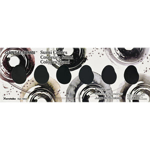 Kuretake Gansai Tambi Watercolour Sumi Color Set (6 colors) MC20SU/6V