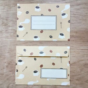 Furukawa Paper Co. Hanko Letter Set - Coffee LLH9
