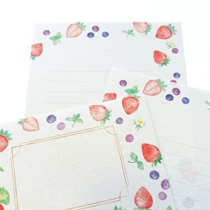 Furukawa Paper Co. Today's Letter Set - Berry LLL470