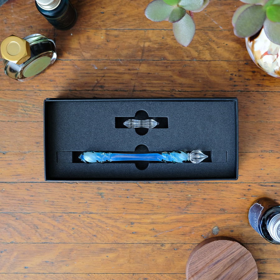 Glass Pen - LUC - Ghost Blue-Green