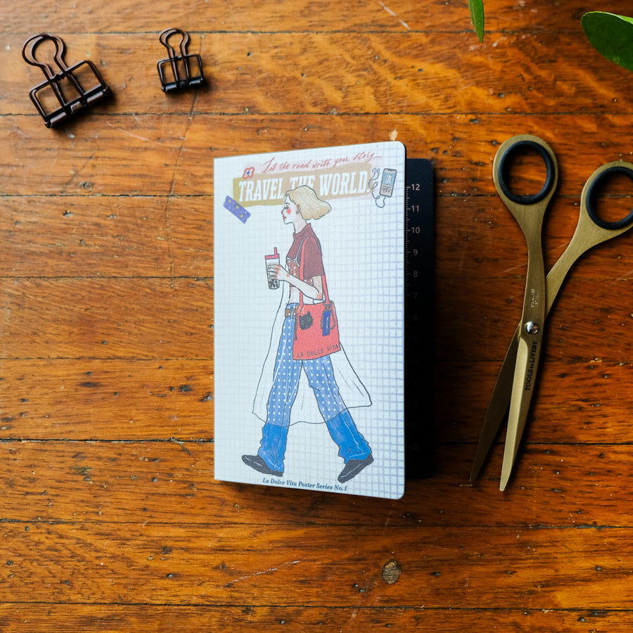La Dolce Vita Book Style Cutting Mat - Travel The World