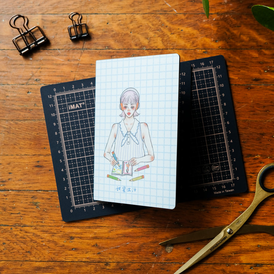 La Dolce Vita Book Style Cutting Mat - Writing