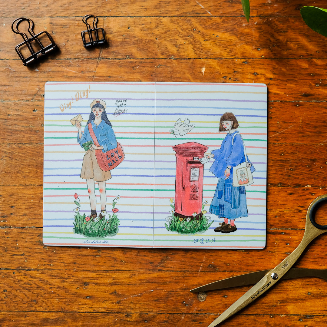 La Dolce Vita Book Style Cutting Mat - You've Got A Letter