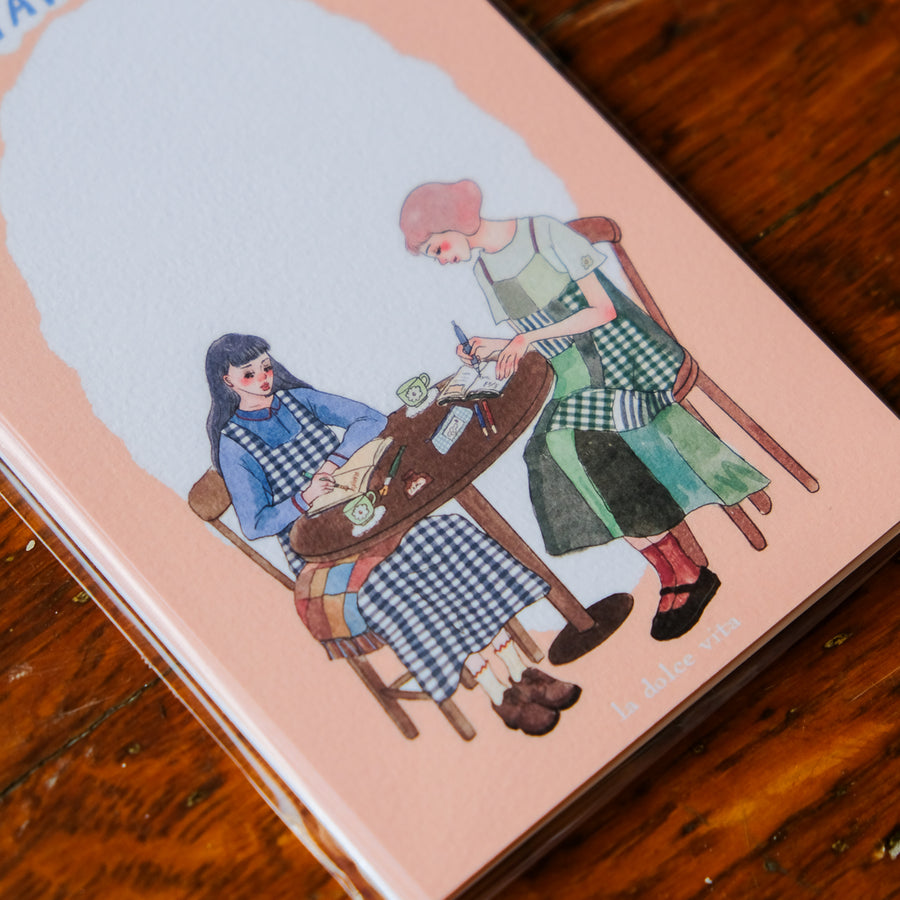 La Dolce Vita Journal with Me M6 Planner Memo Refill - Happy Moment
