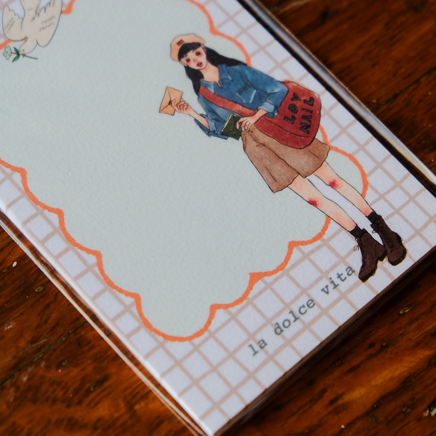 La Dolce Vita Journal with Me M6 Planner Memo Refill - Planner Memo Pad Refill - LDV Mail