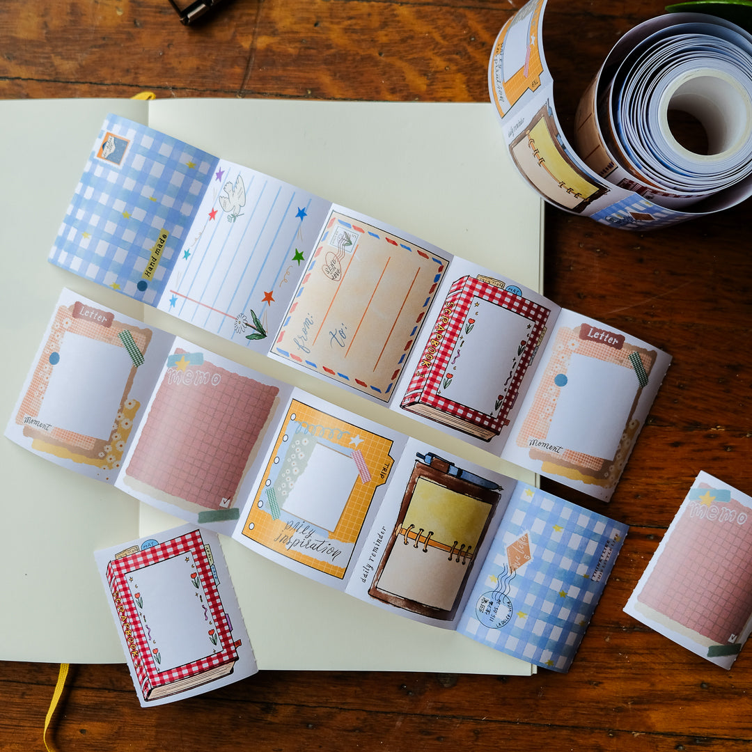 La Dolce Vita Tear-Line Sticker Roll - Sweet Notes Memo
