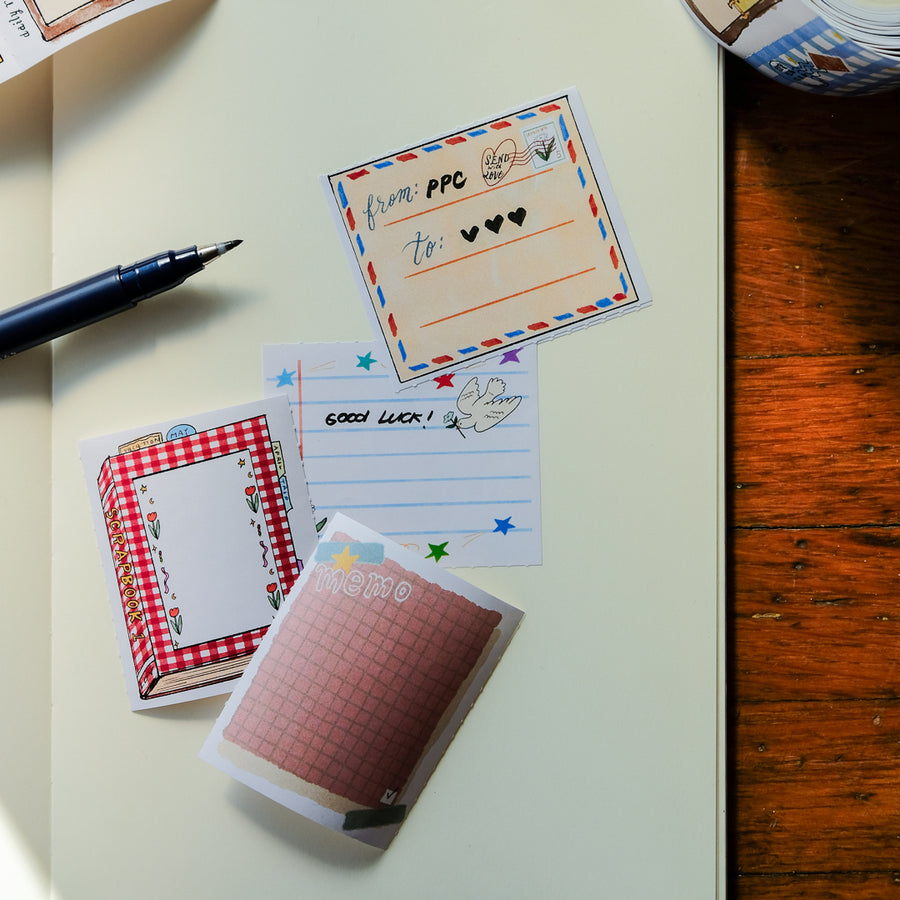 La Dolce Vita Tear-Line Sticker Roll - Sweet Notes Memo