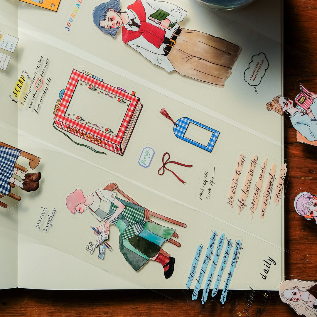 La Dolce Vita Die-Cut PET Tape - Journal with Me