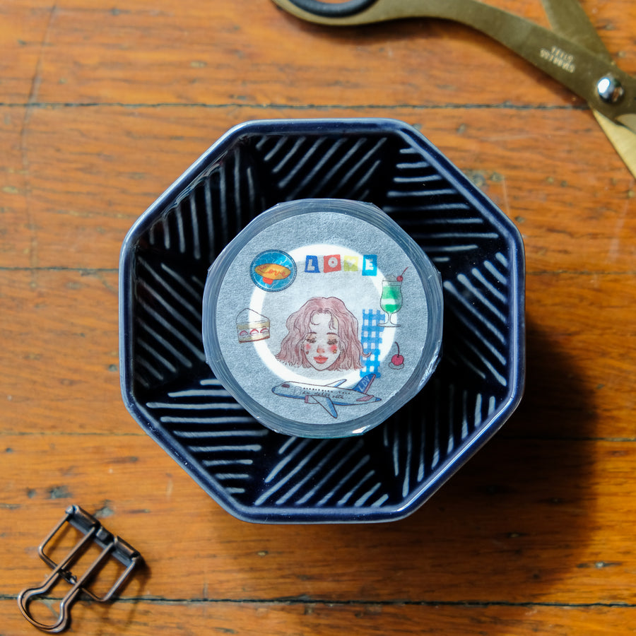 La Dolce Vita Die-Cut PET Tape - Love in Life
