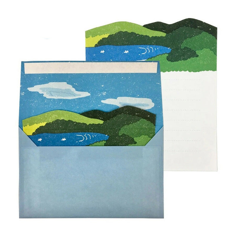 Matoka Landscape Letter Set - Lake