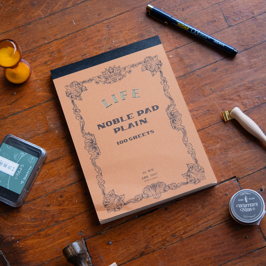 LIFE Noble Note Pad - A5 Plain