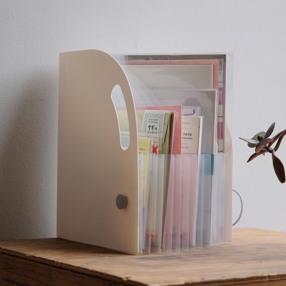 LIHIT LAB. Document Box Slim File - F-7592 noie-style