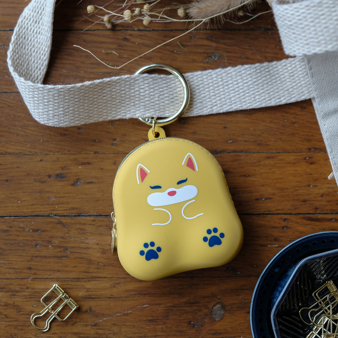 LIHIT LAB. PuniLabo Mini Pouch Coffee Shop Animals Japan - A8820-5 Fox