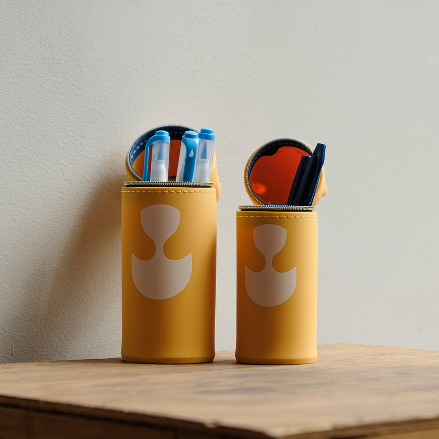 LIHIT LAB. PuniLabo Pen Case Coffee Shop Animals - A8811-5 SM Fox