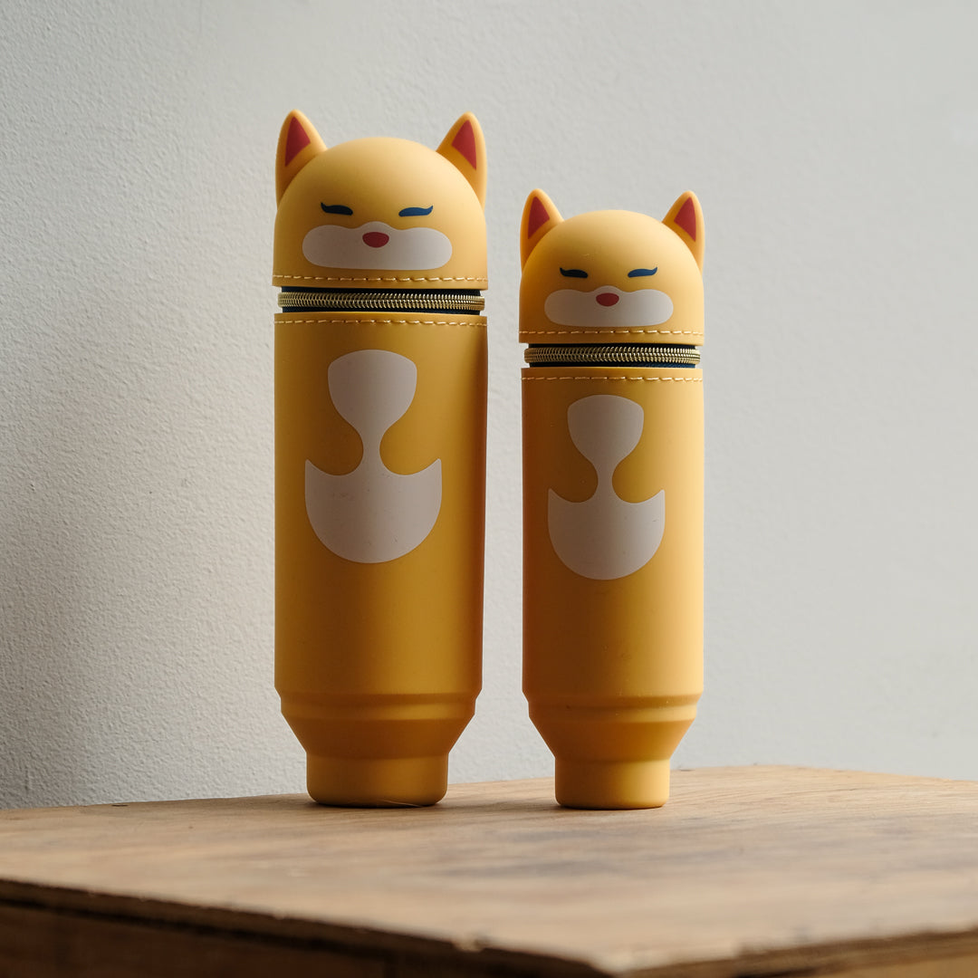 LIHIT LAB. PuniLabo Pen Case Coffee Shop Animals - A8812-5 LG Fox